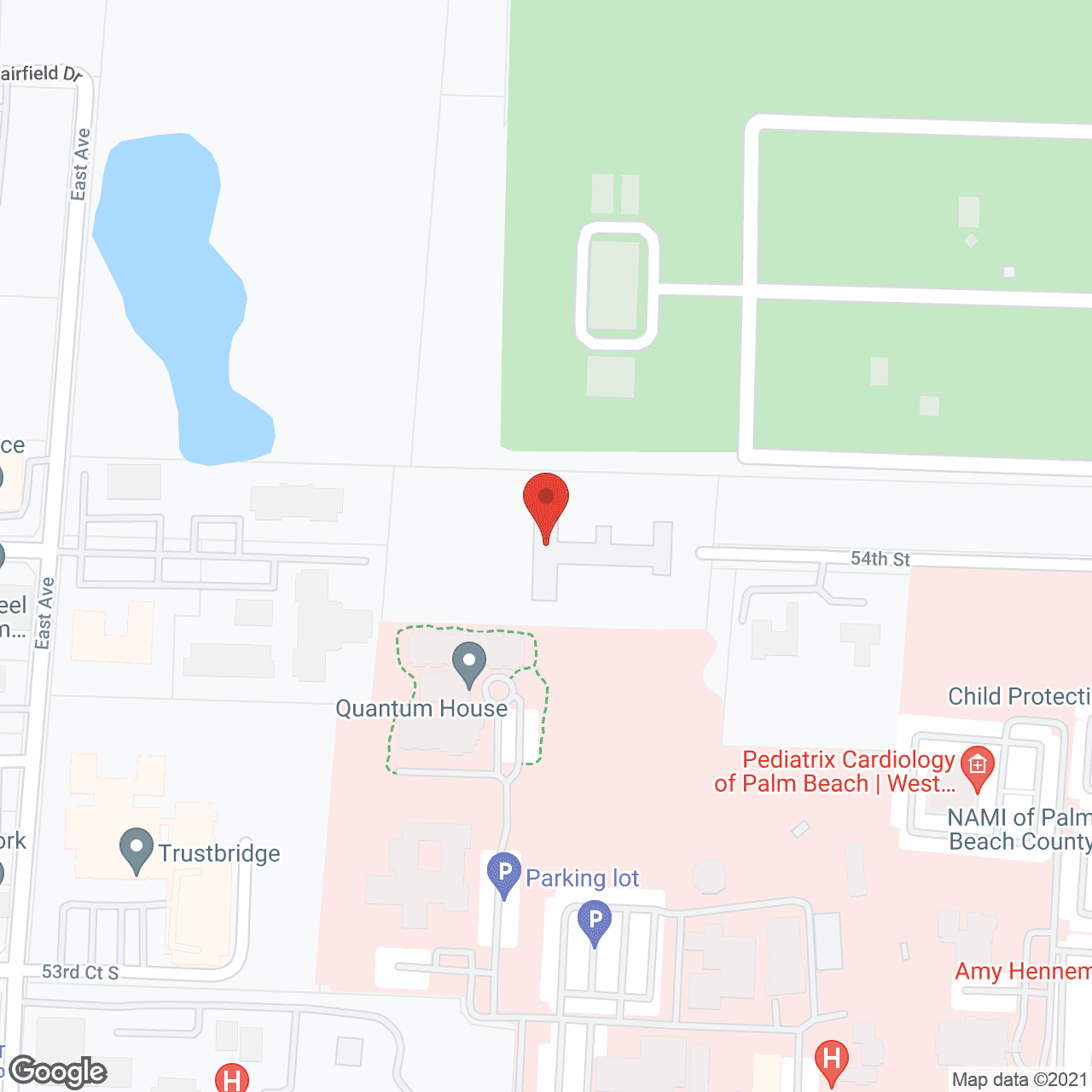 Greenwood Rehabilitation Ctr in google map