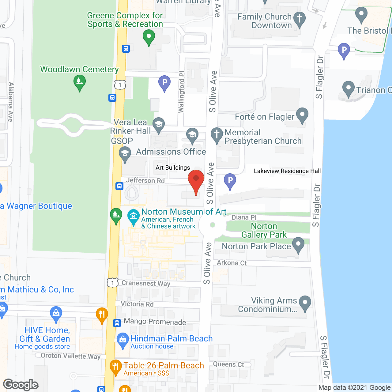 St Anthony's Of-Palm Beaches in google map