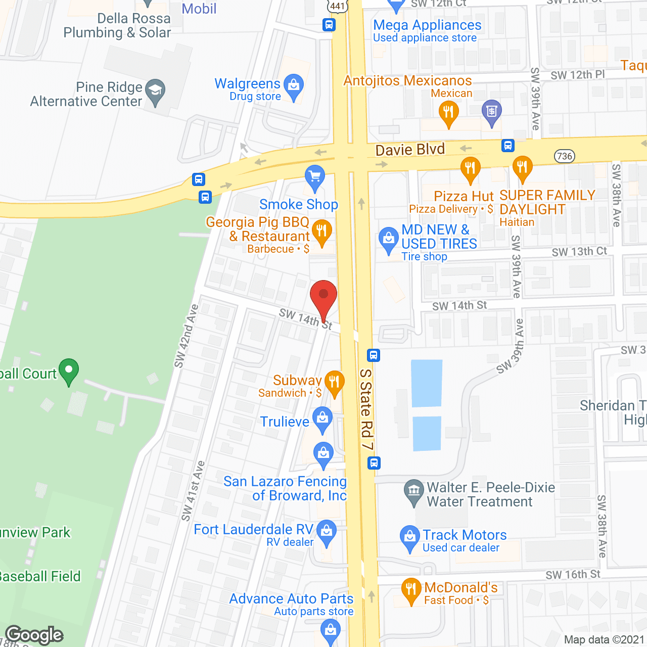 Golden Age Manor Assisted Living Facility in google map