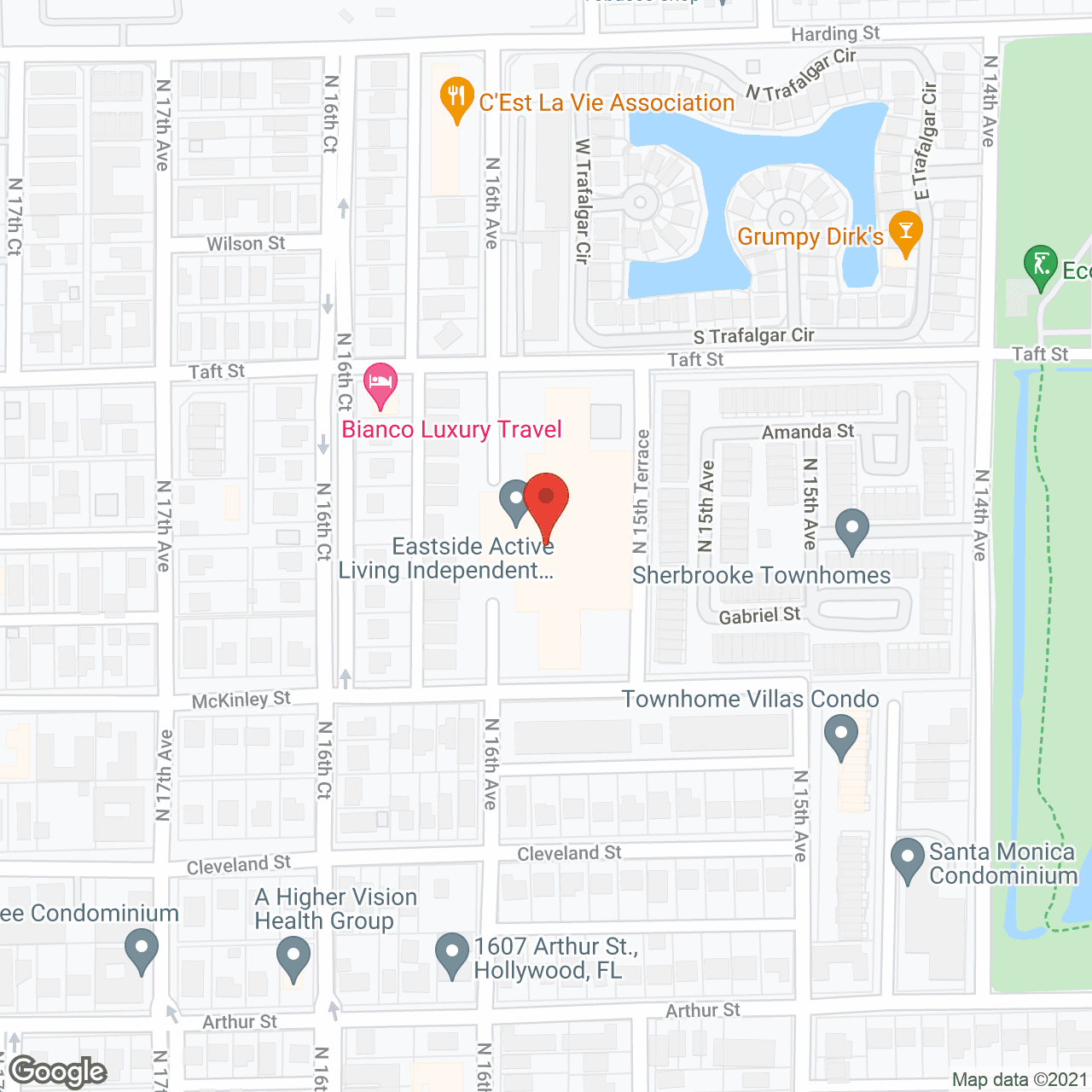 Nova Palms in google map