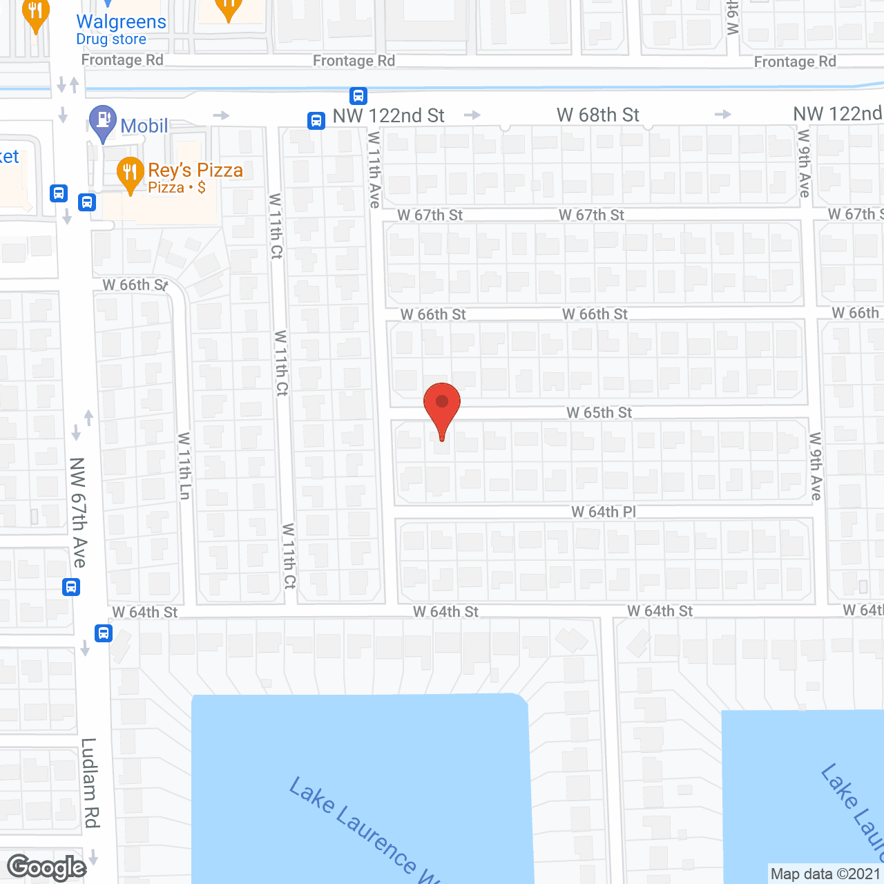 Senior Living Home in google map