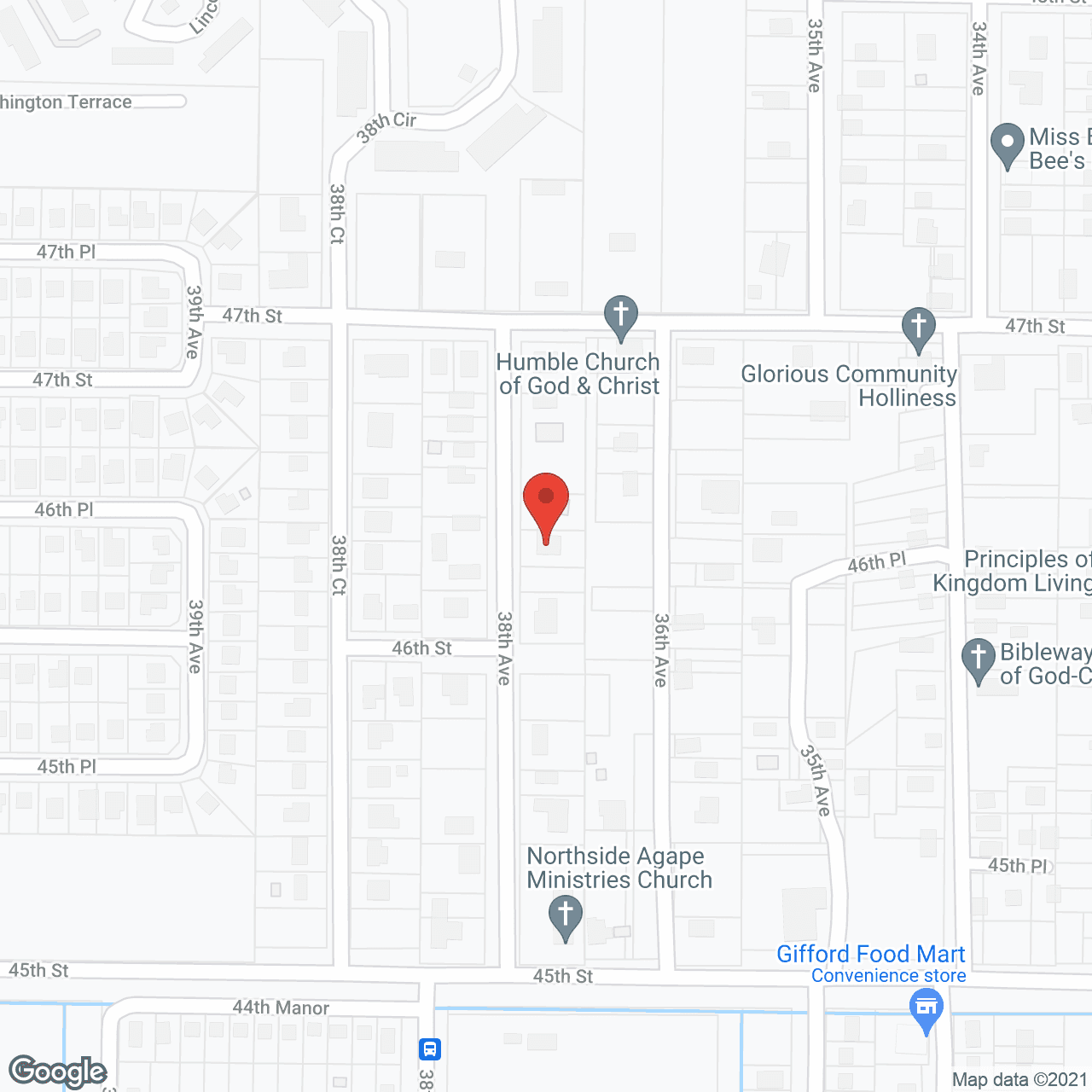 Beulah Land Assisted Living in google map