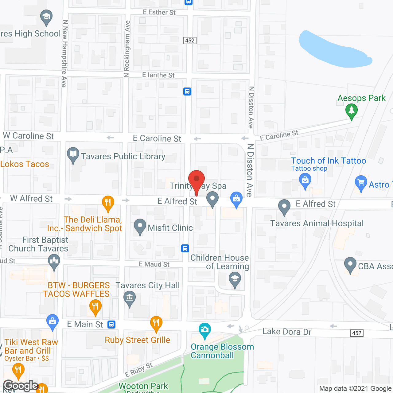 Lake Frances Estates Inc in google map