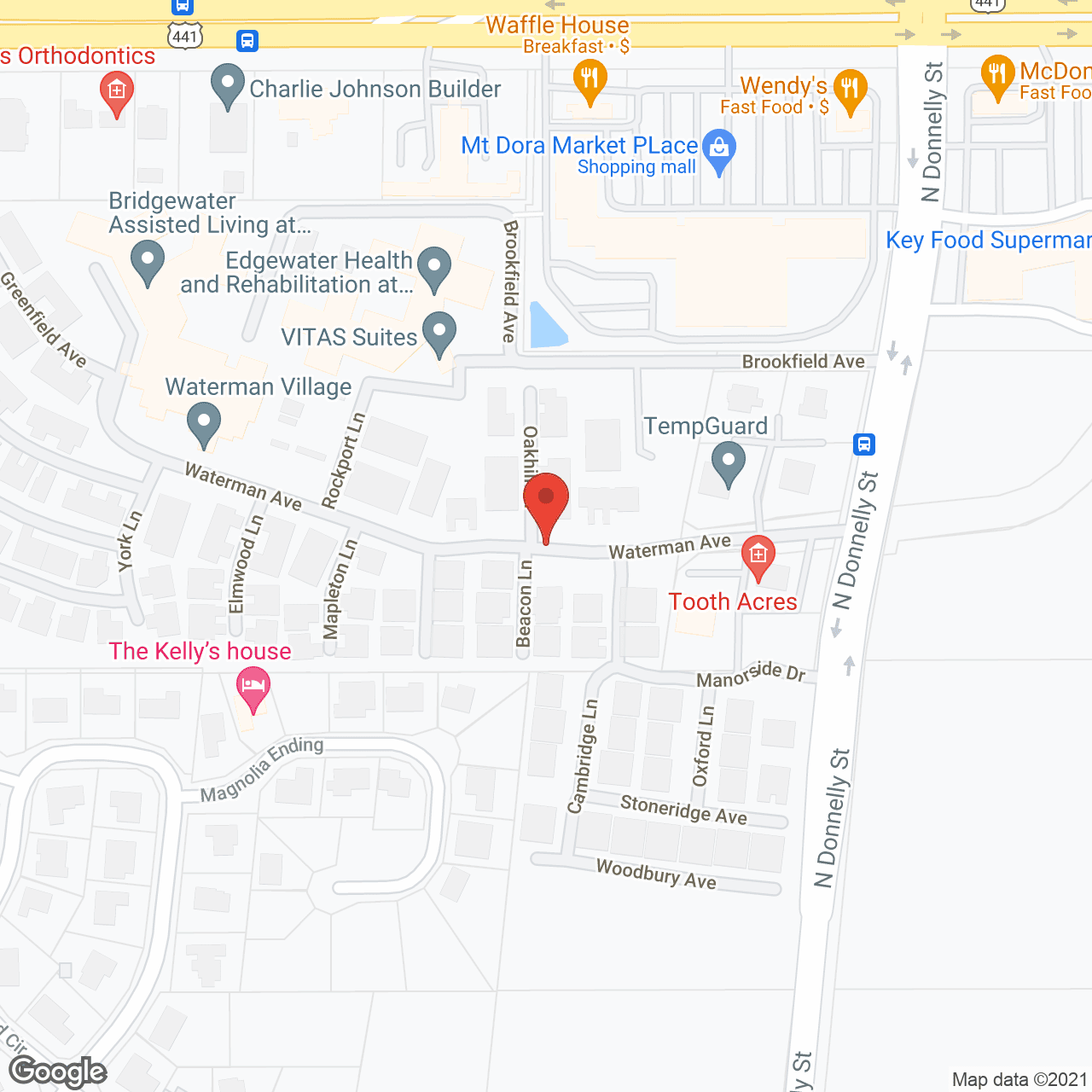 Waterman Village in google map