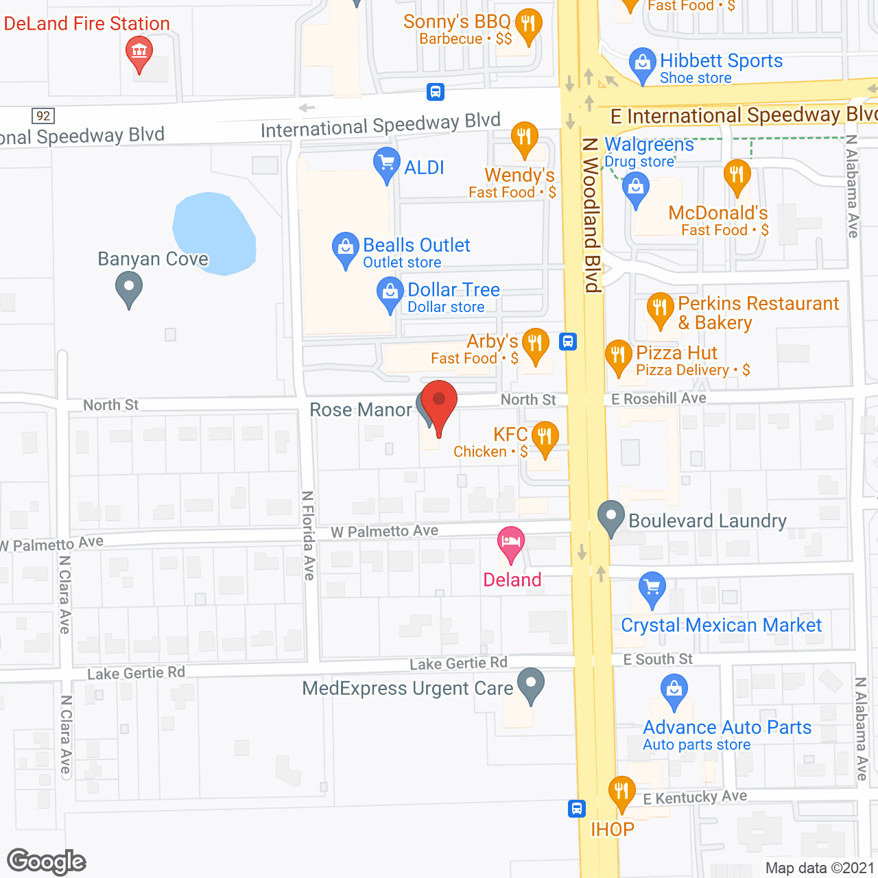 Rose Manor Inc in google map