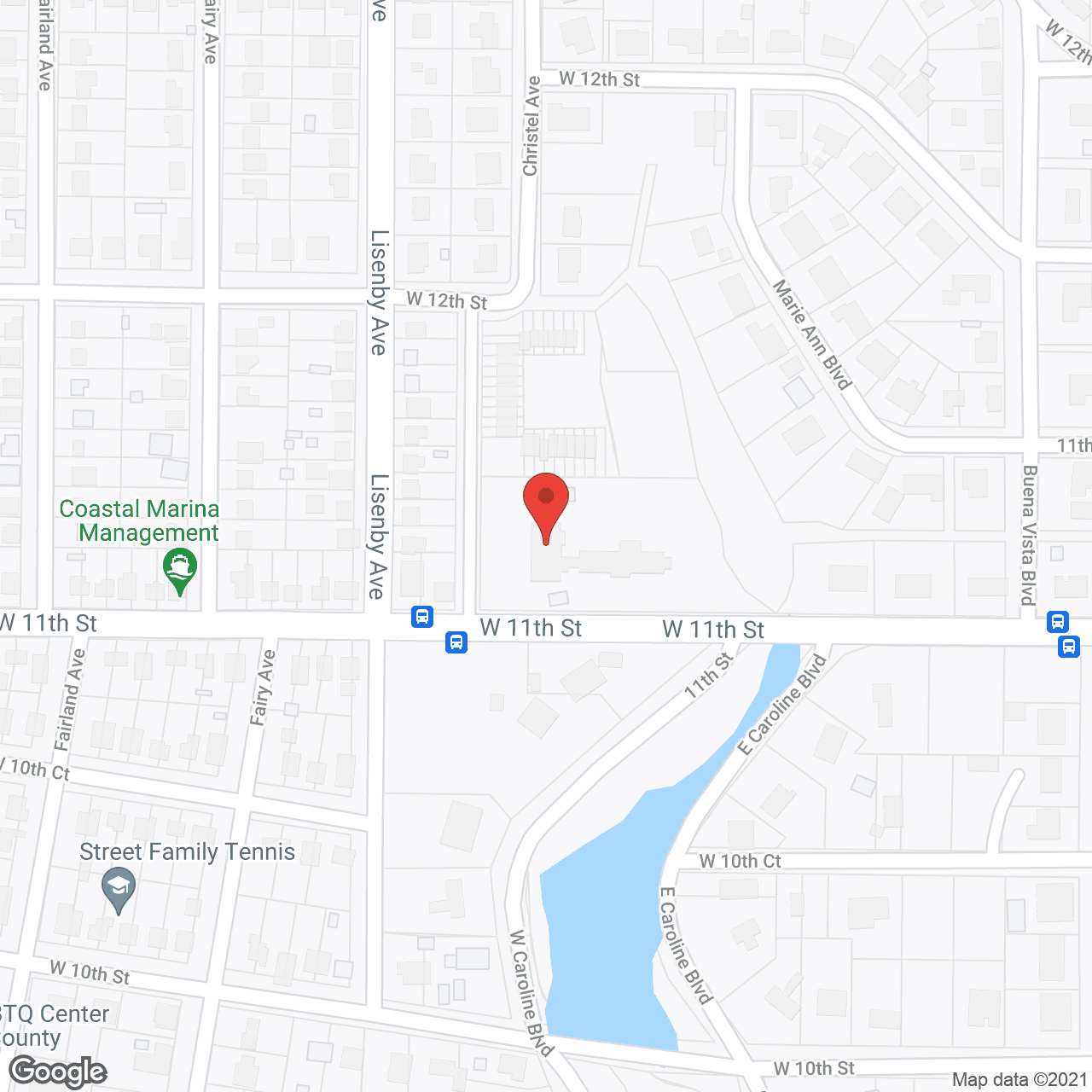 Lisenby Retirement Ctr in google map