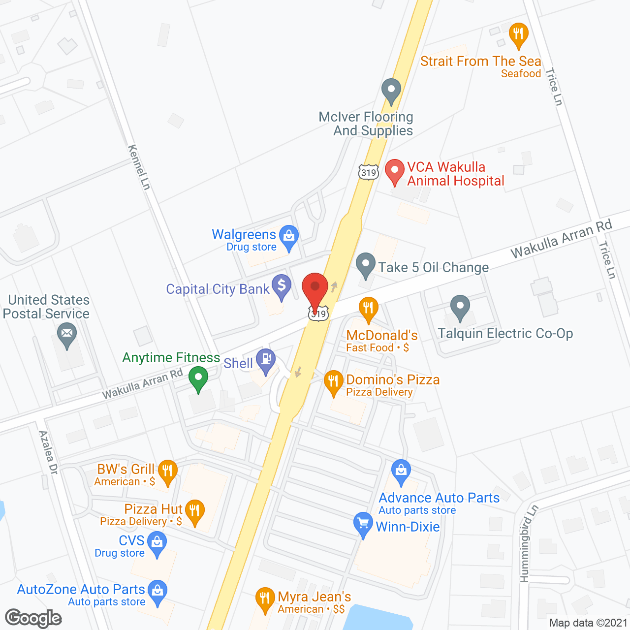 Wakulla Manor Inc in google map