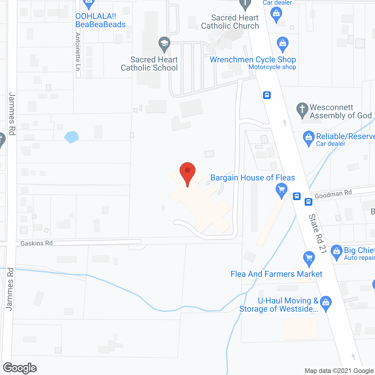Cross Care Center in google map