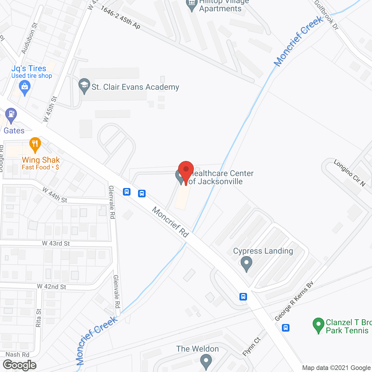 Eartha White Nursing Home in google map