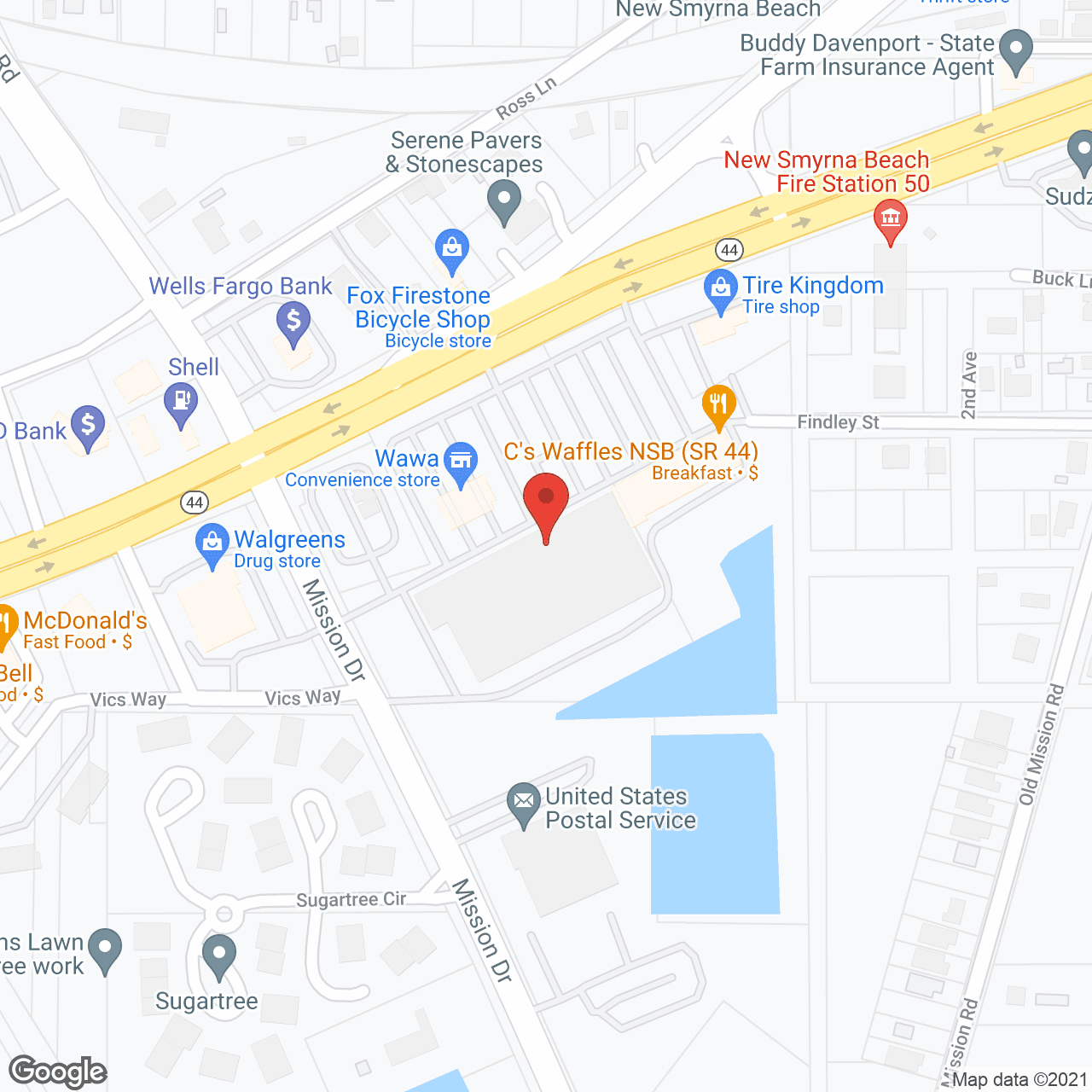 Smyrna Glen Village in google map