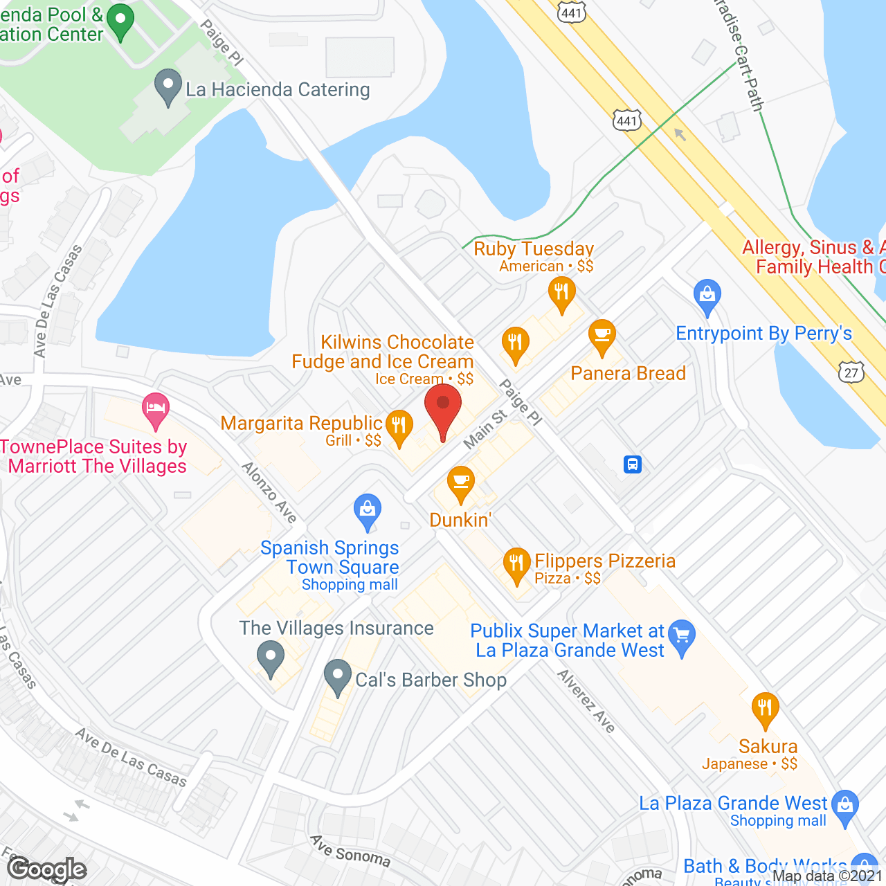 Village of Lake-Sumter Inc in google map
