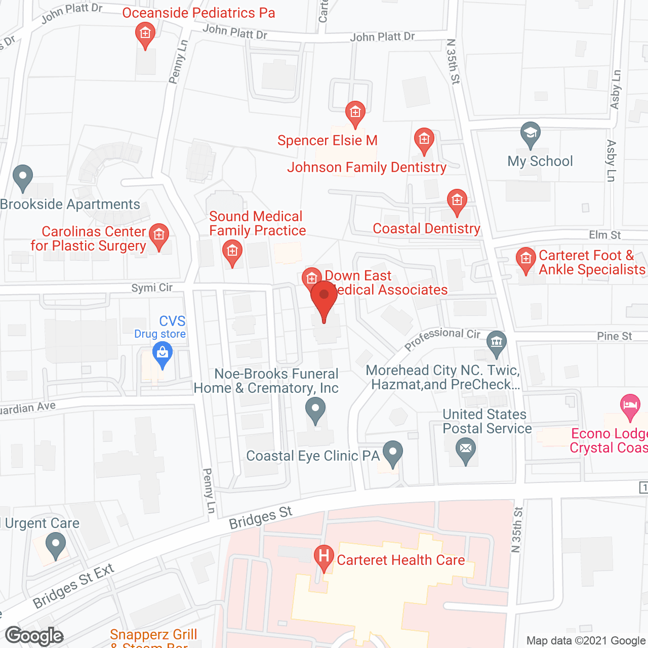 Raab Cancer Care Ctr in google map