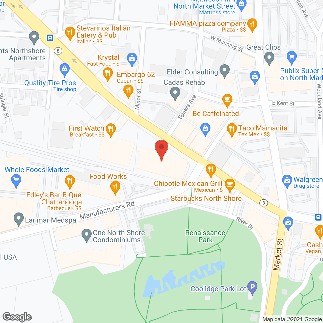 Aegin Place in google map