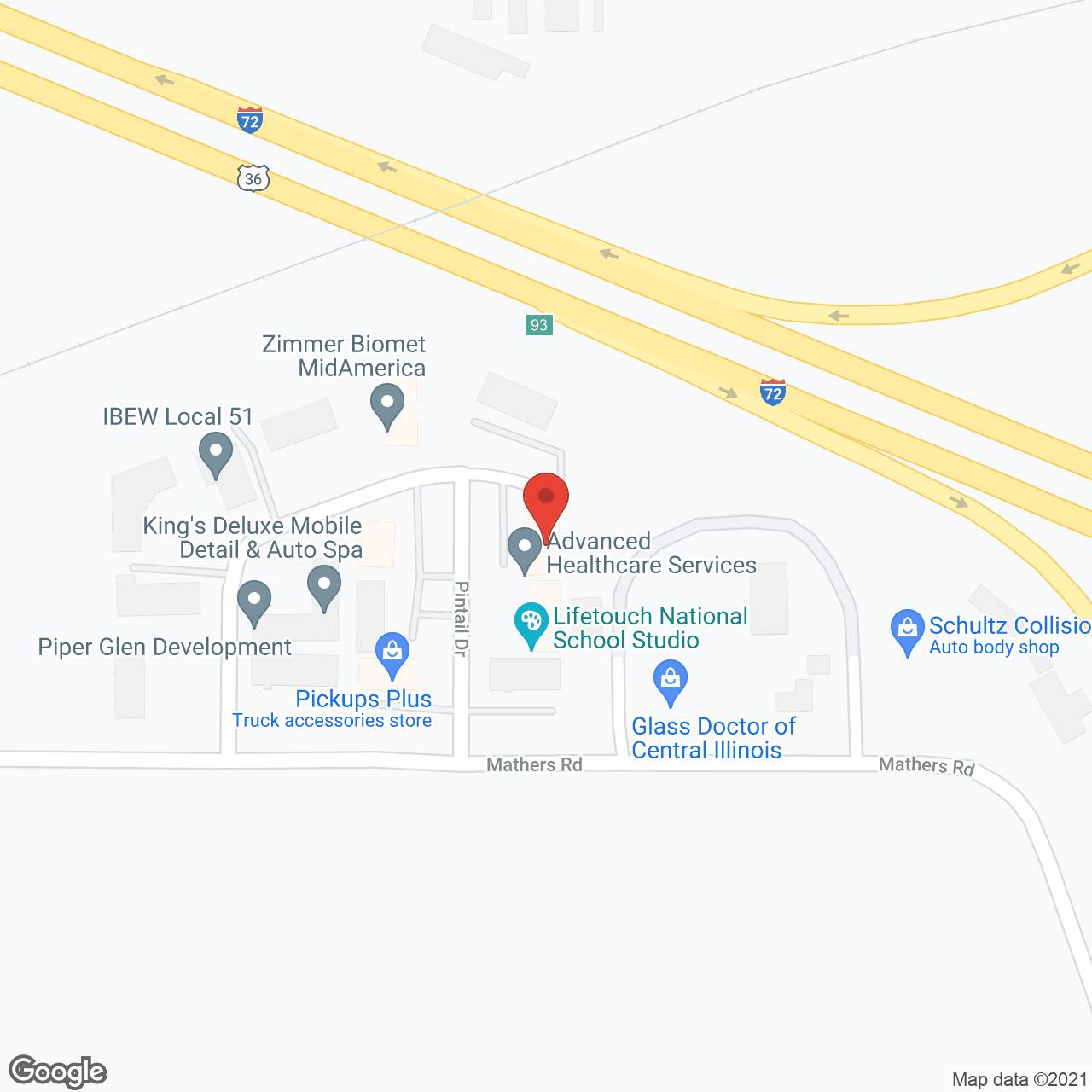 Advanced Healthcare Services, LLC in google map
