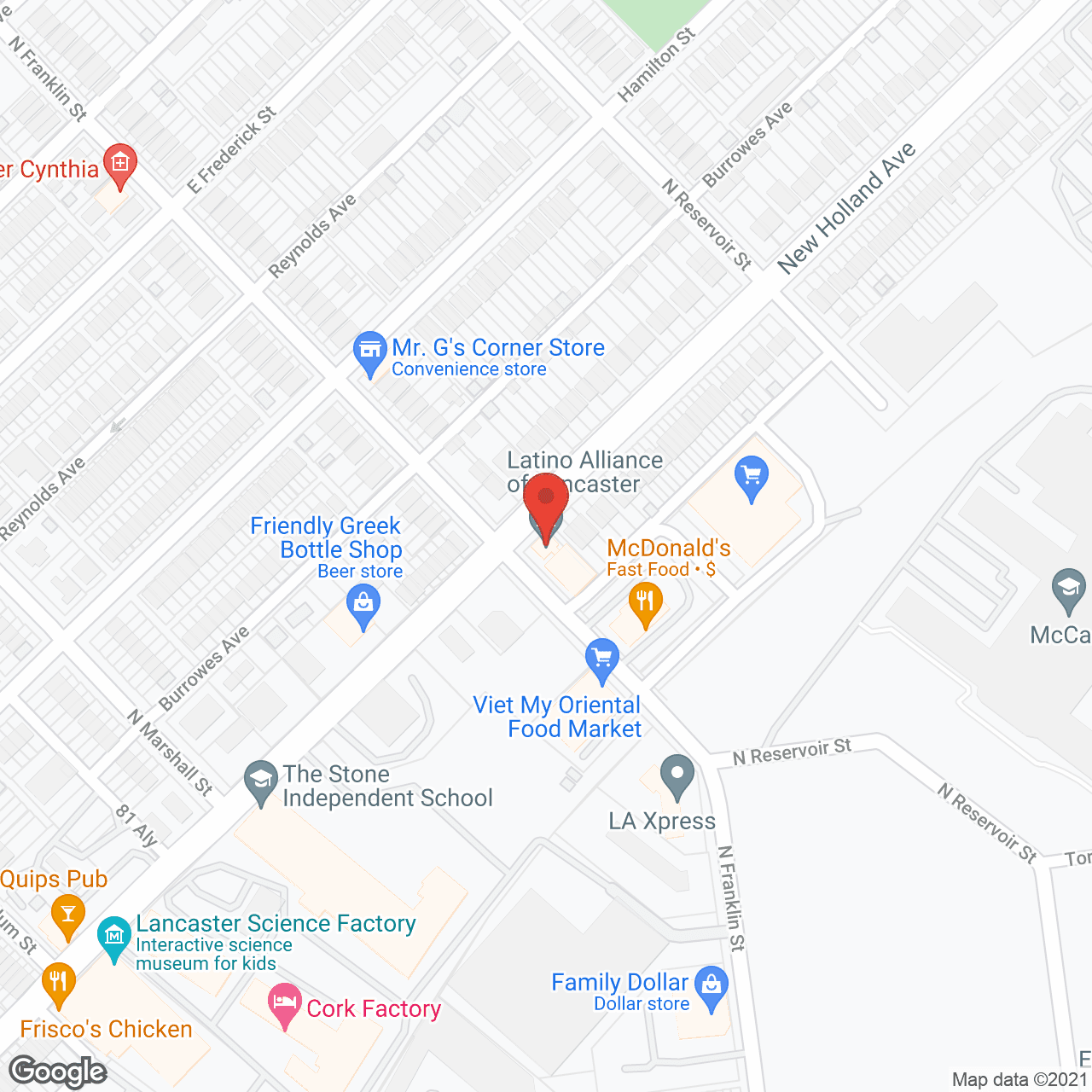 Griswold Special Care in google map