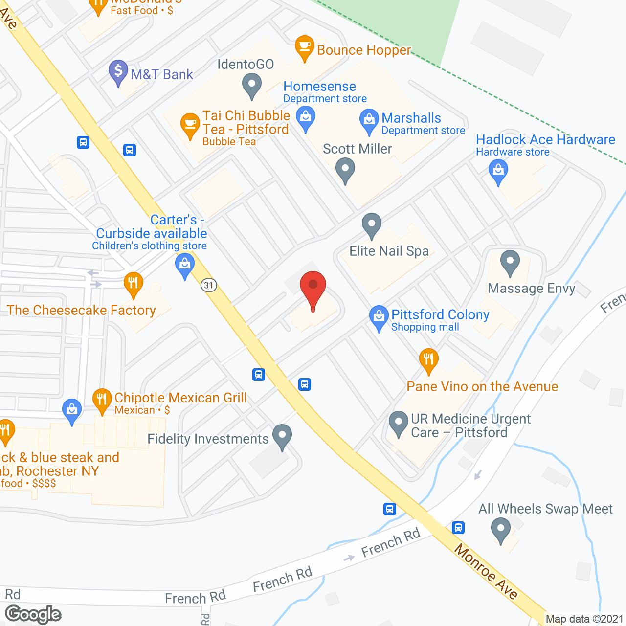 ComForCare Home Care in google map