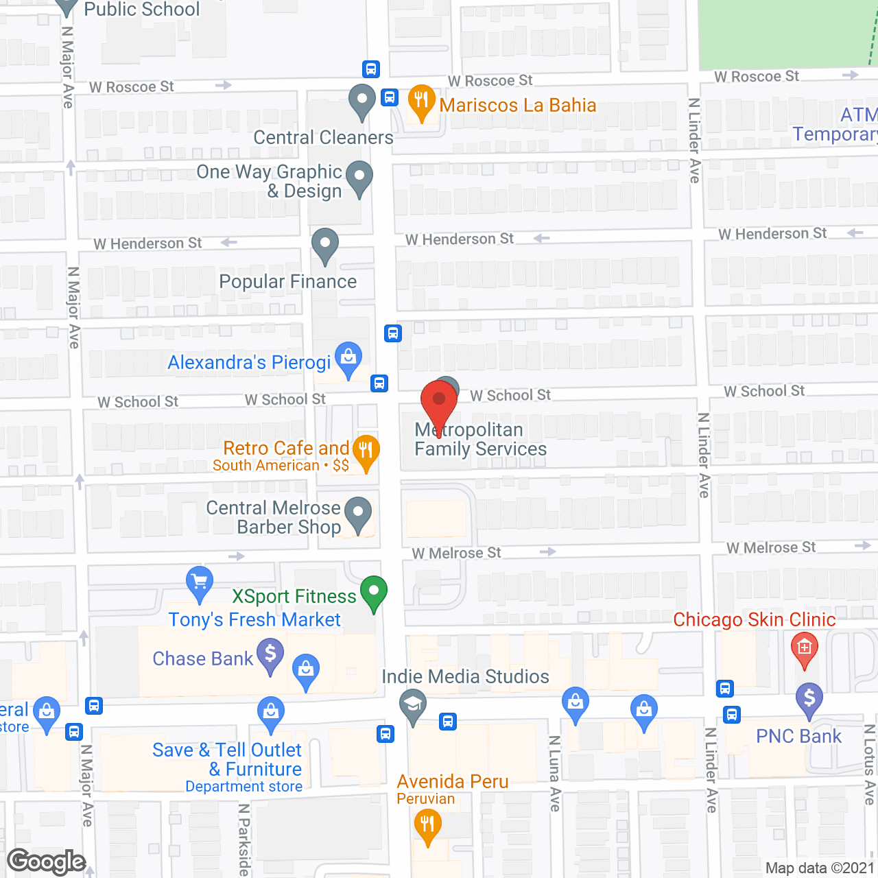 United Methodist Community in google map