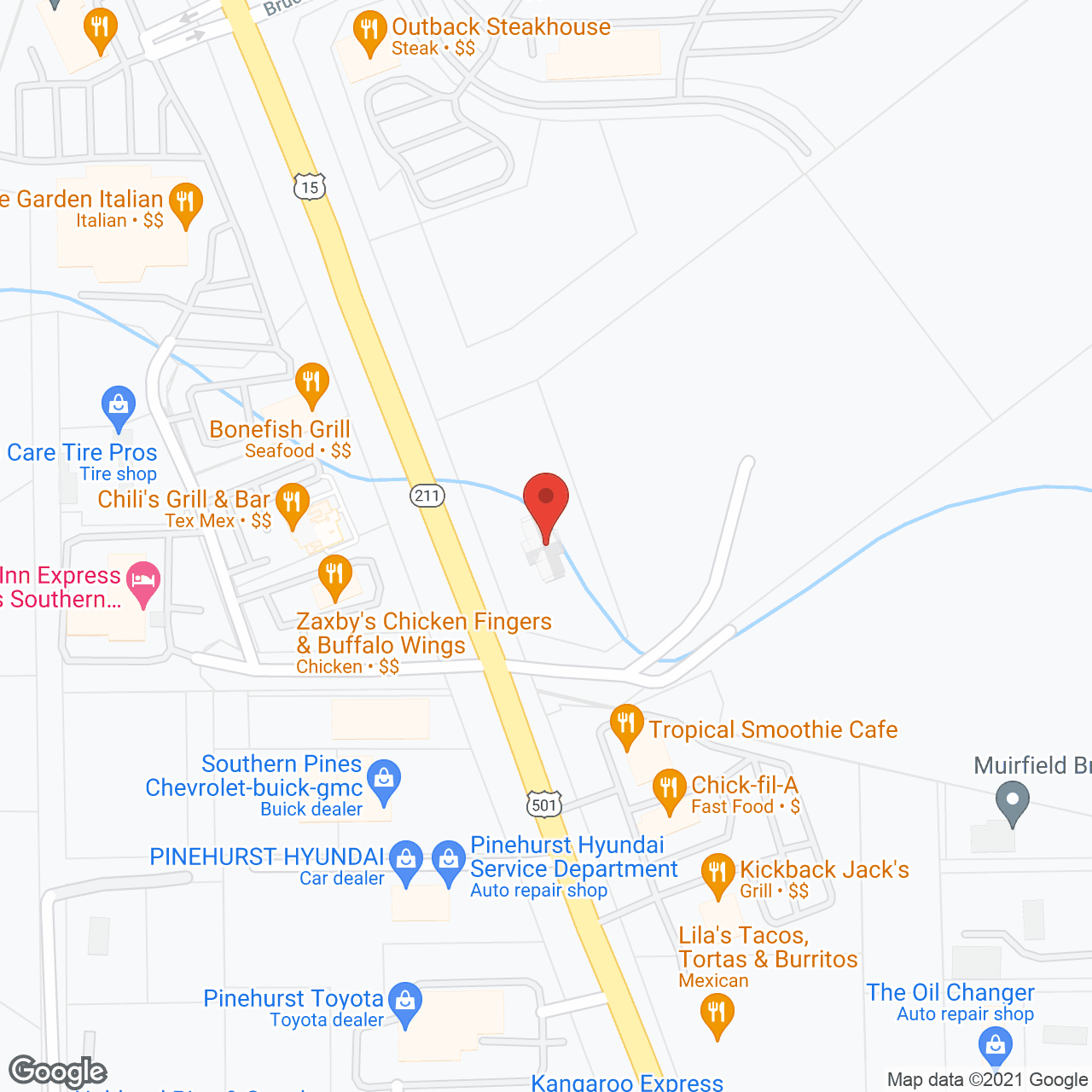 Comfort Keepers in google map