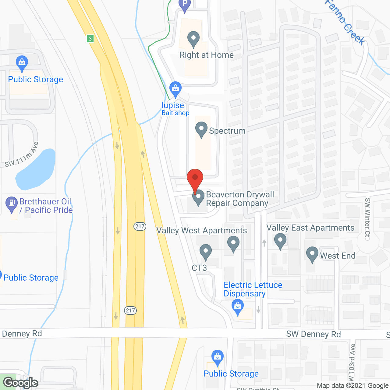 Synergy Home Care - Beaverton in google map