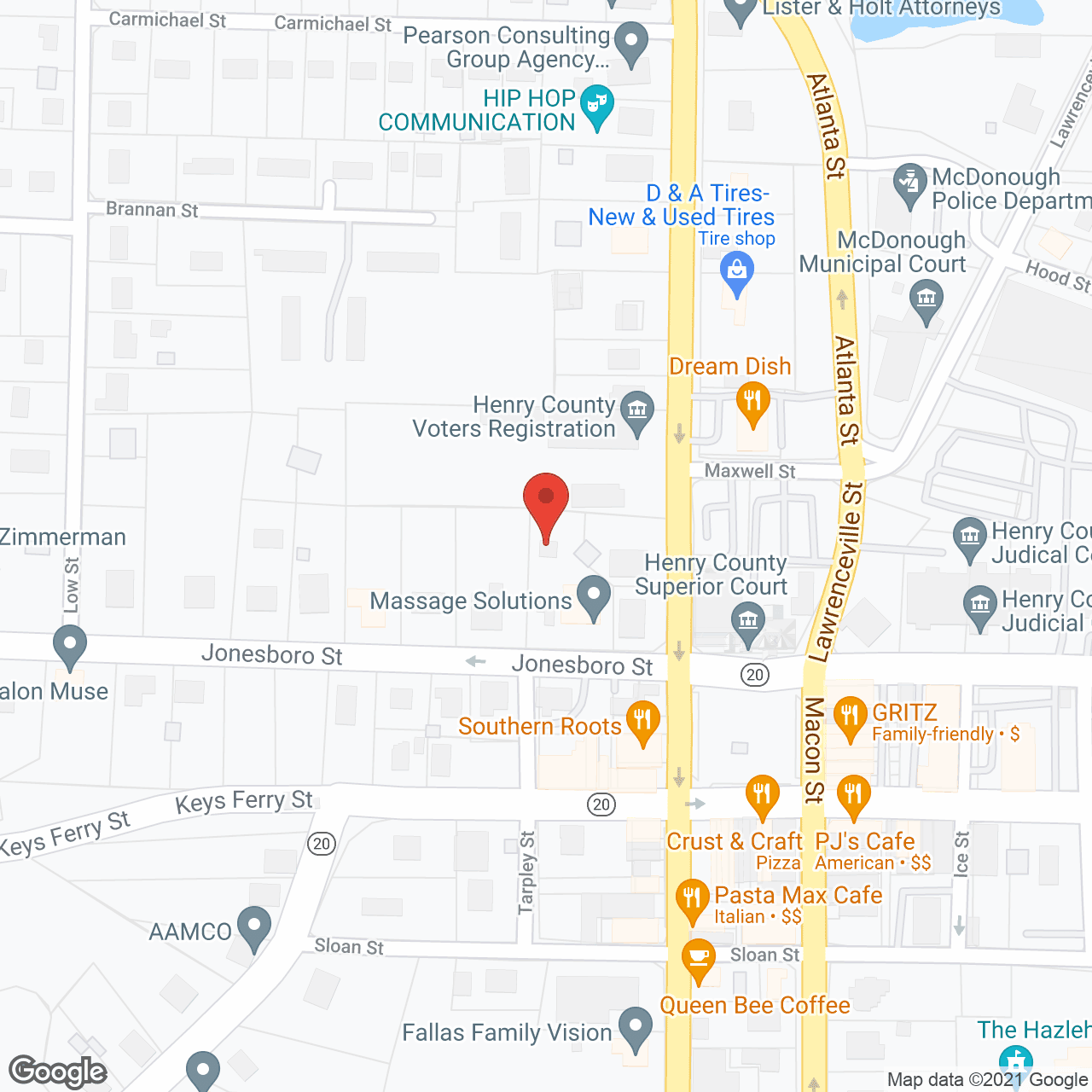 Medicrest Home Care in google map