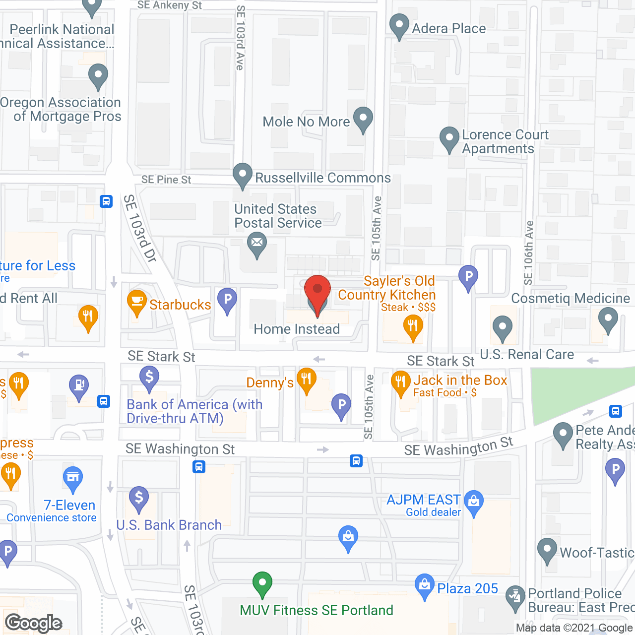 Senior Helpers of Portland, OR in google map