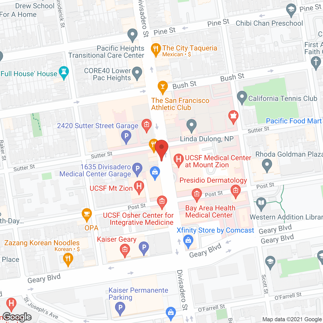 TheKey San Francisco in google map