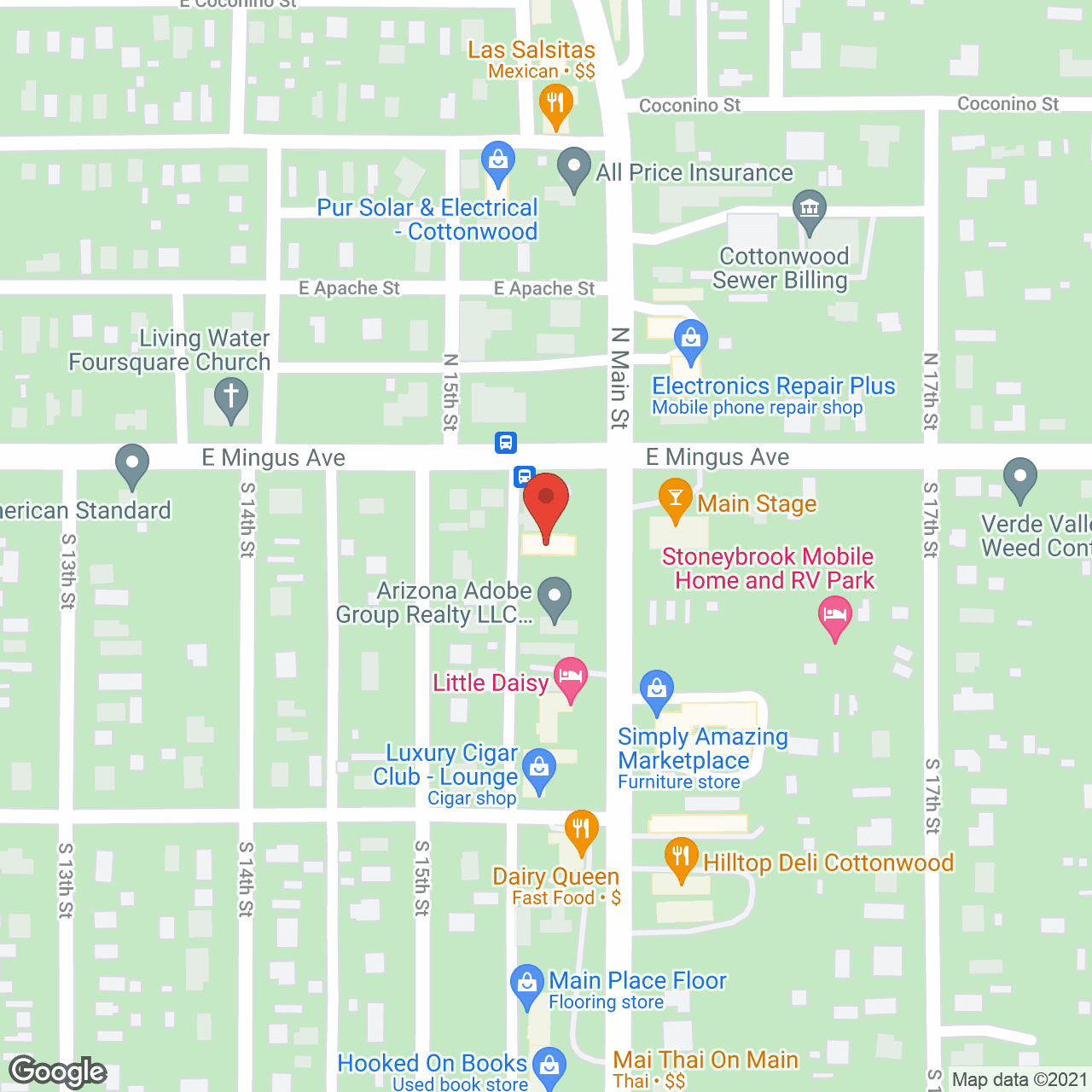 Helping Hands In-Home Care in google map