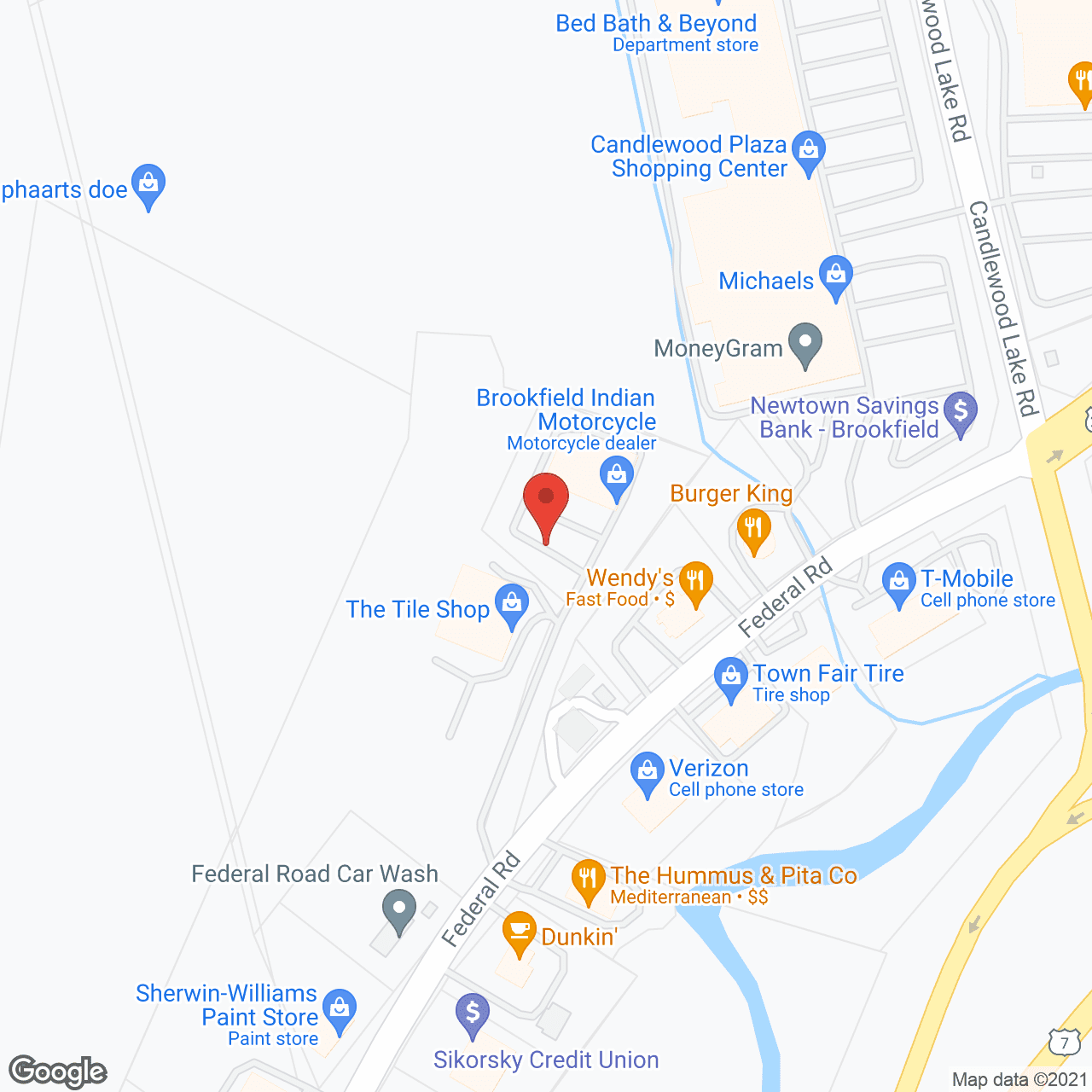 Connecticut Nursing Services - Brookfield in google map