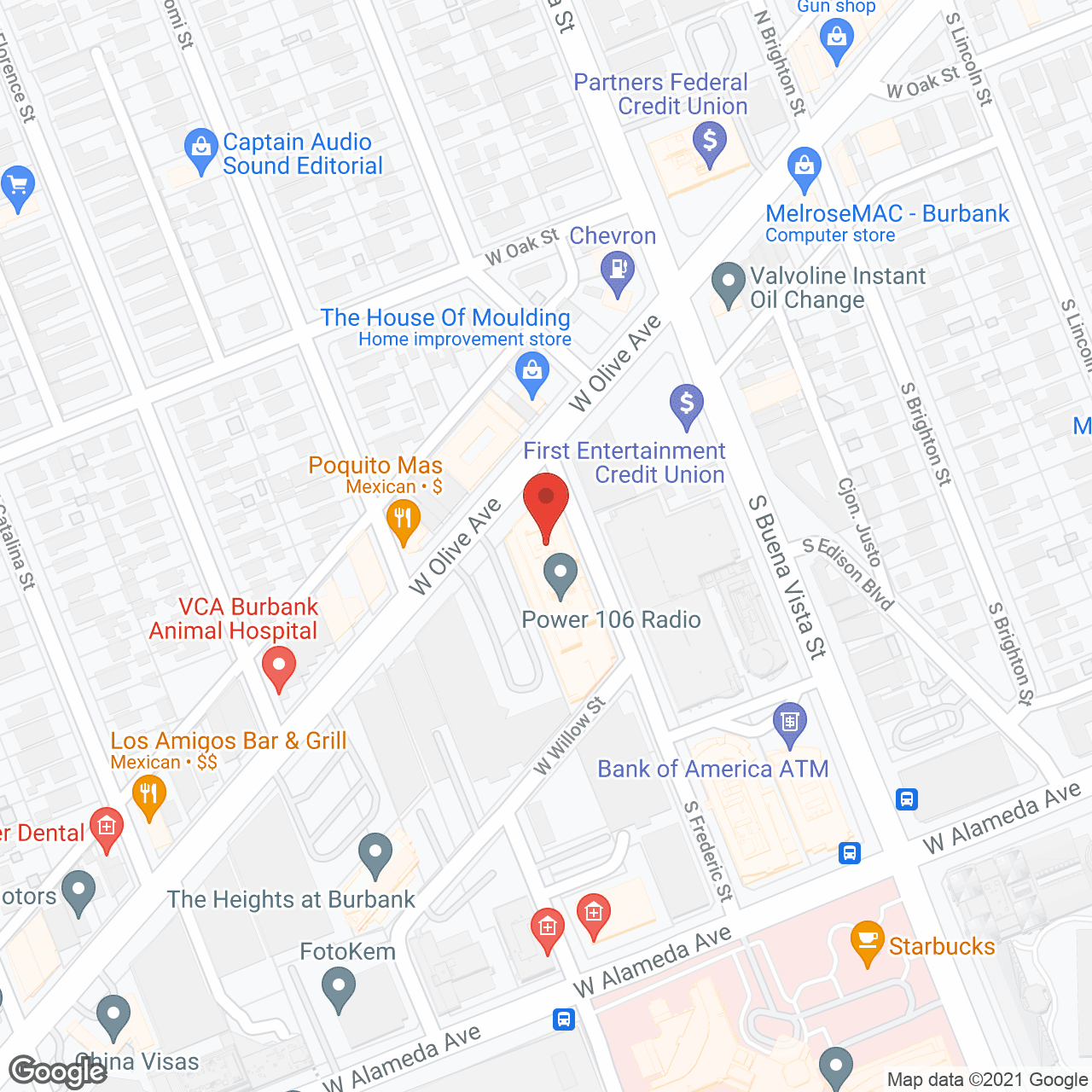 1st Choice Caregivers - Burbank in google map