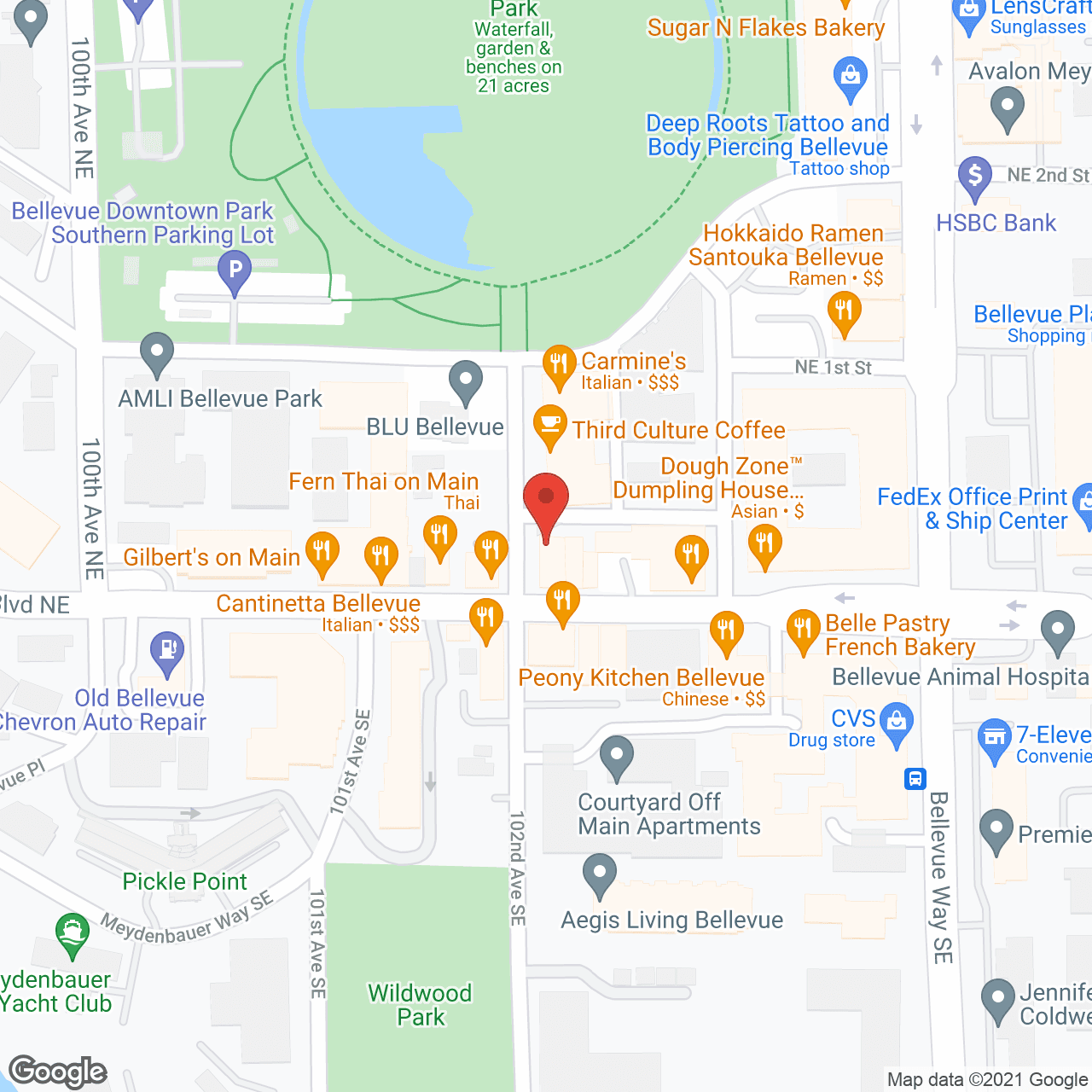 Griswold Care Pairing for Eastside & Bellevue, WA in google map