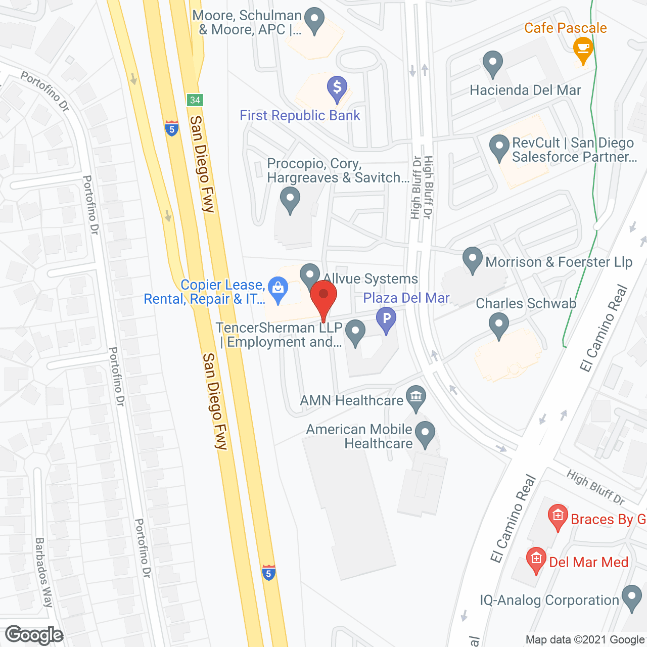 Cerna Homecare of San Diego, CA in google map