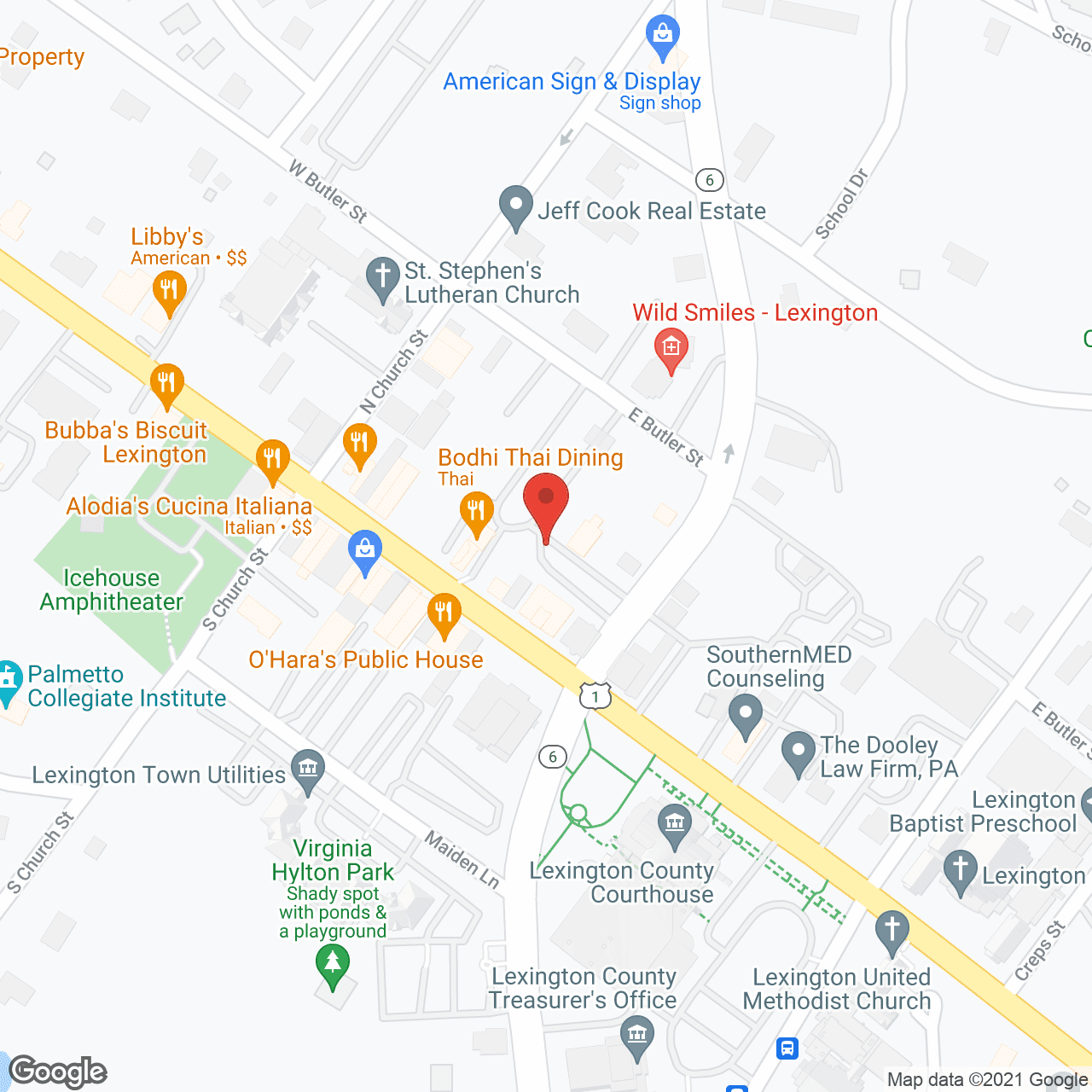 Brightstar of Lexington in google map