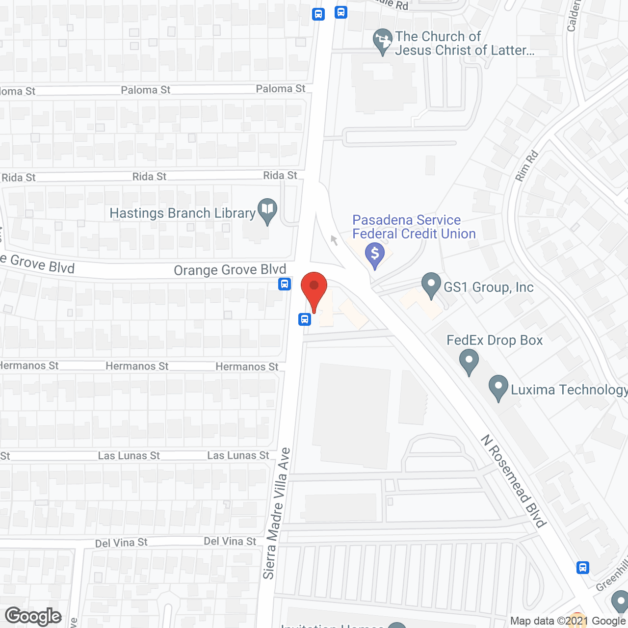 BrightStar of Pasadena in google map