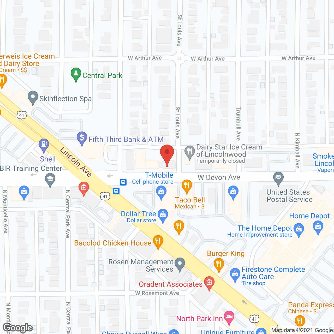Senior Helpers - Lincolnwood, IL in google map