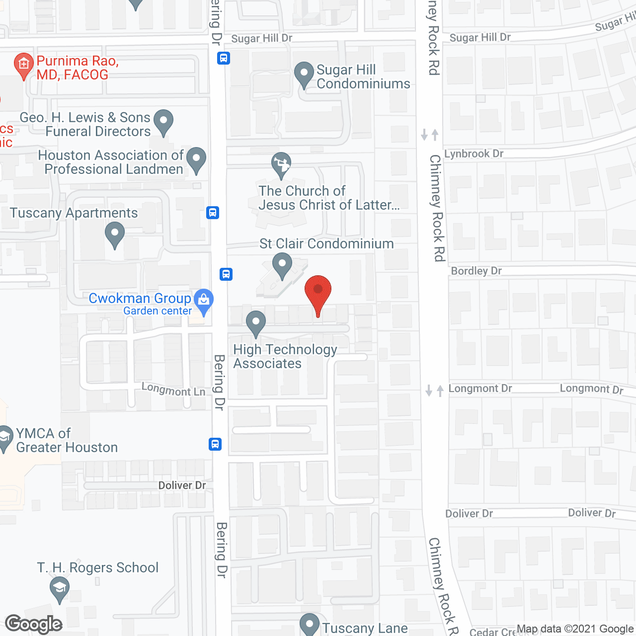 Cardinal Senior Care in google map