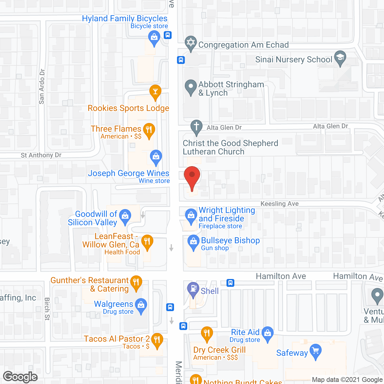 Familiar Surroundings Home Care in google map