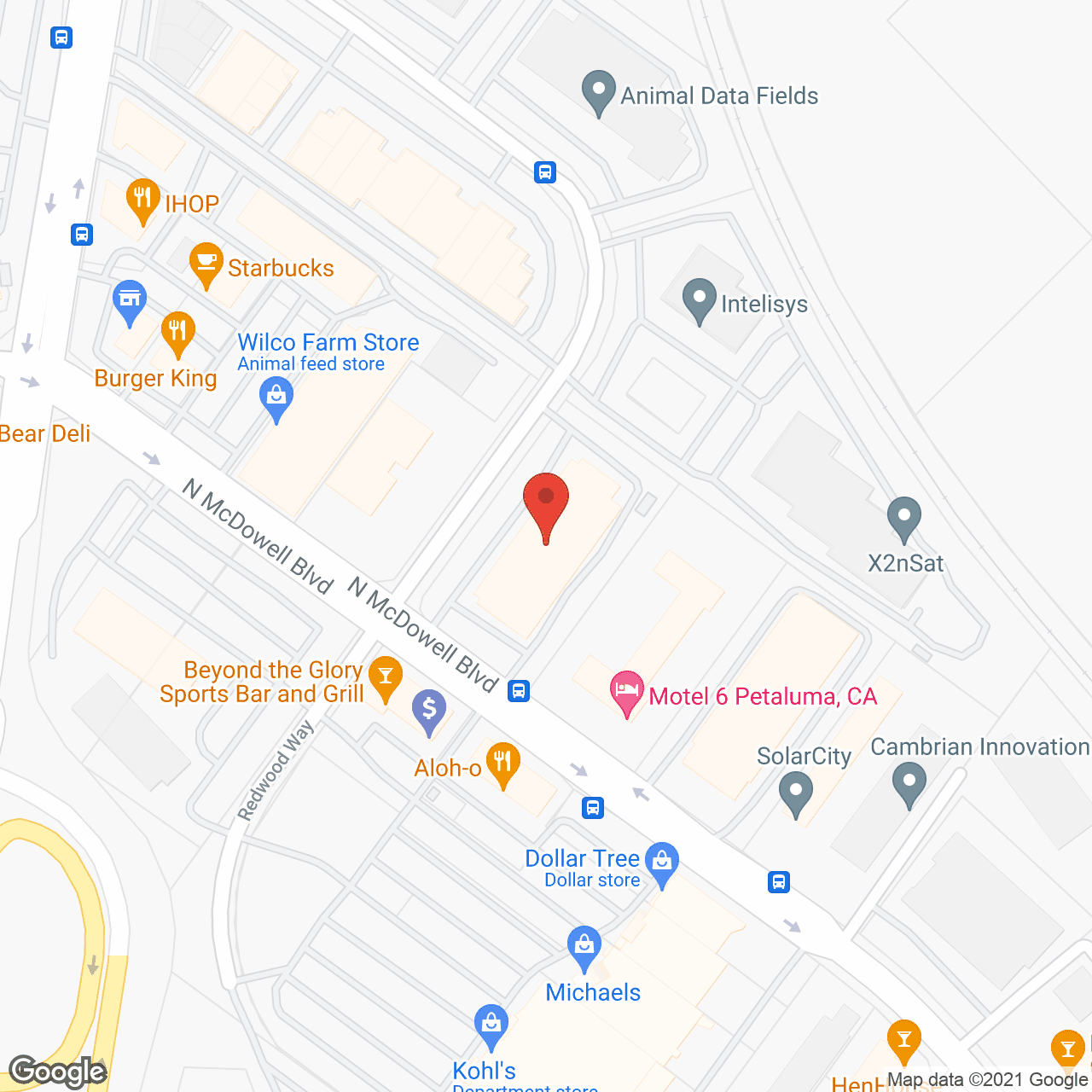 Sequoia Senior Solutions, Inc. - Petaluma in google map