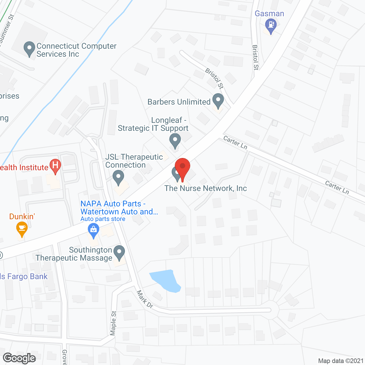 Infinity Homecare in google map