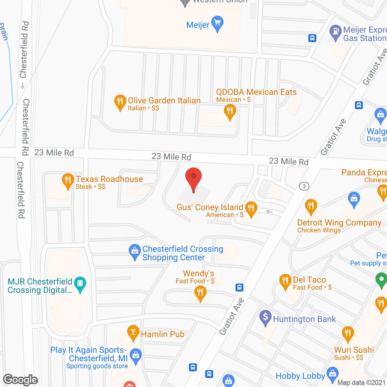 Synergy Home Care-Chesterfield, MI in google map