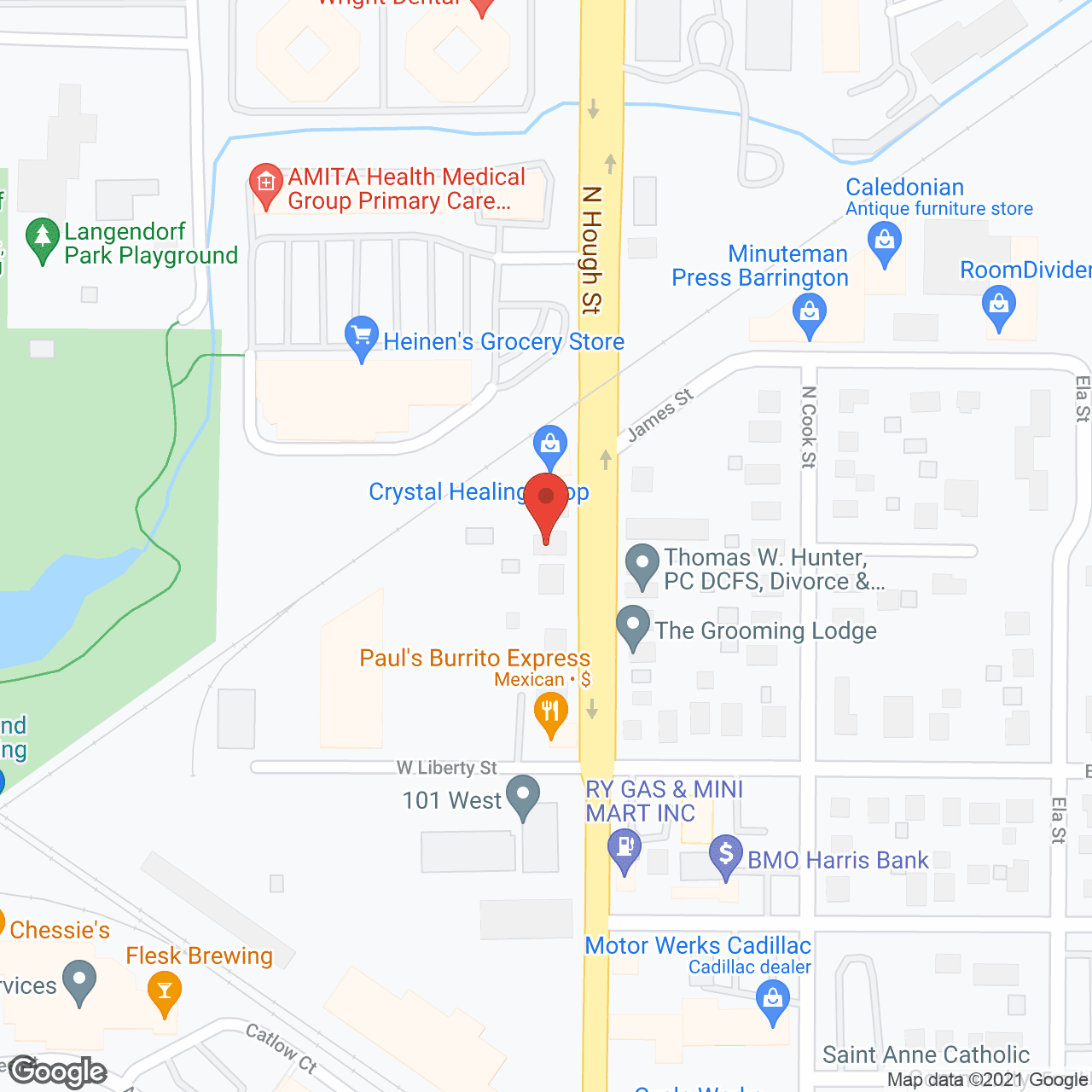 Synergy Home Care - Barrington in google map