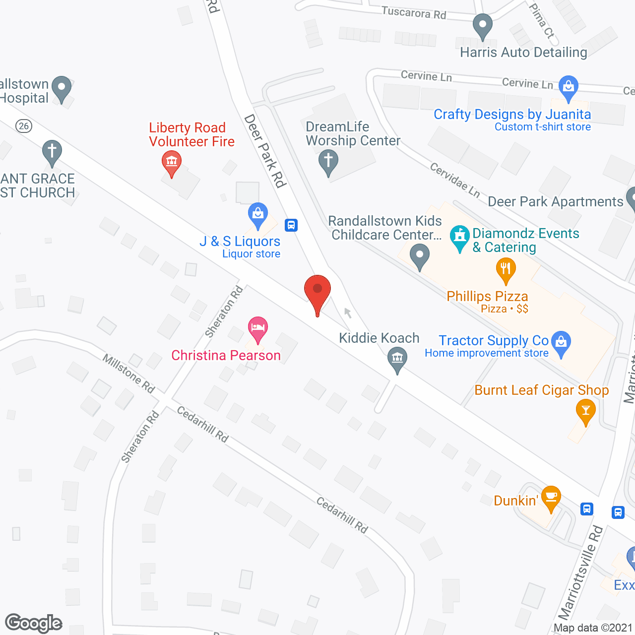 ComForCare Home Care in google map