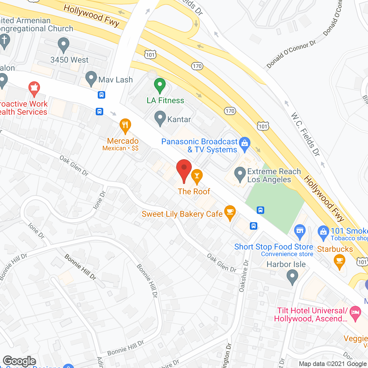 Visiting Angels in google map