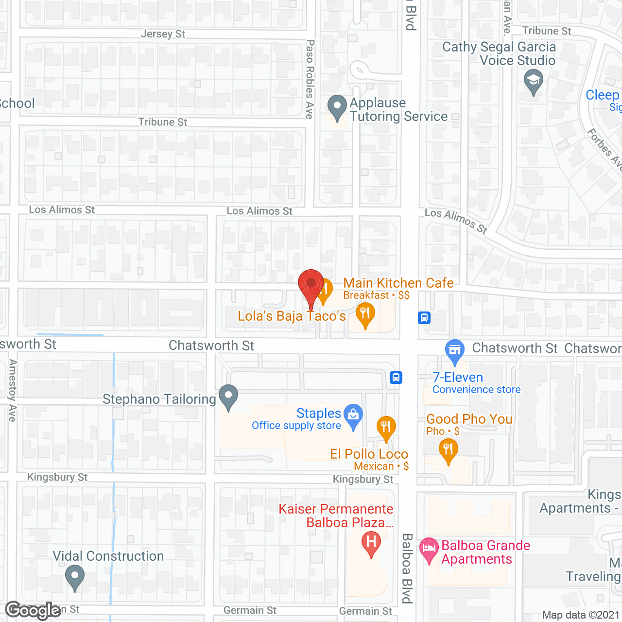 Senior Helpers - Granada Hills, CA in google map