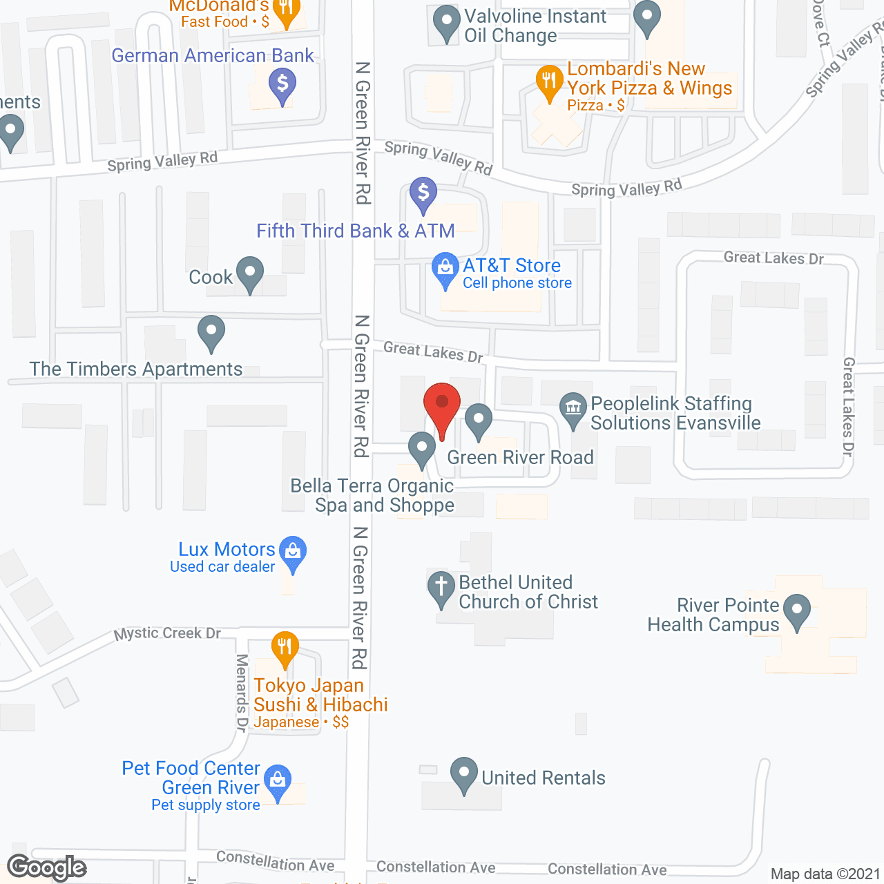 Family First Companion Care in google map