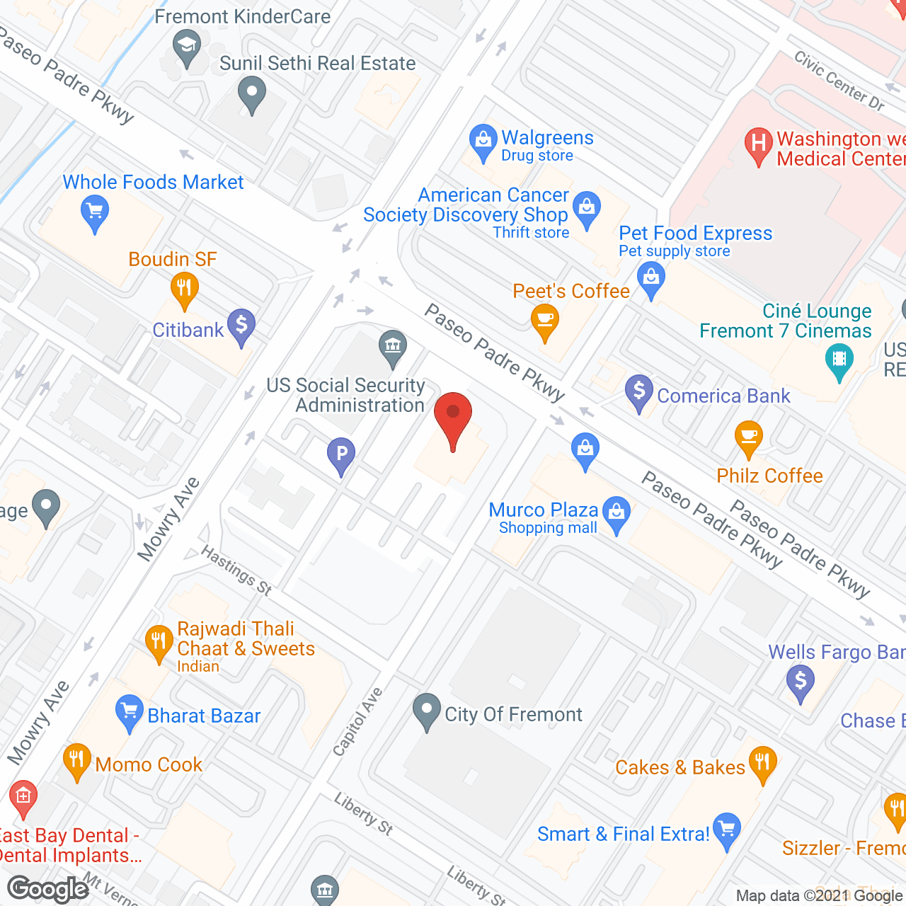 Med Staffing Inc in google map