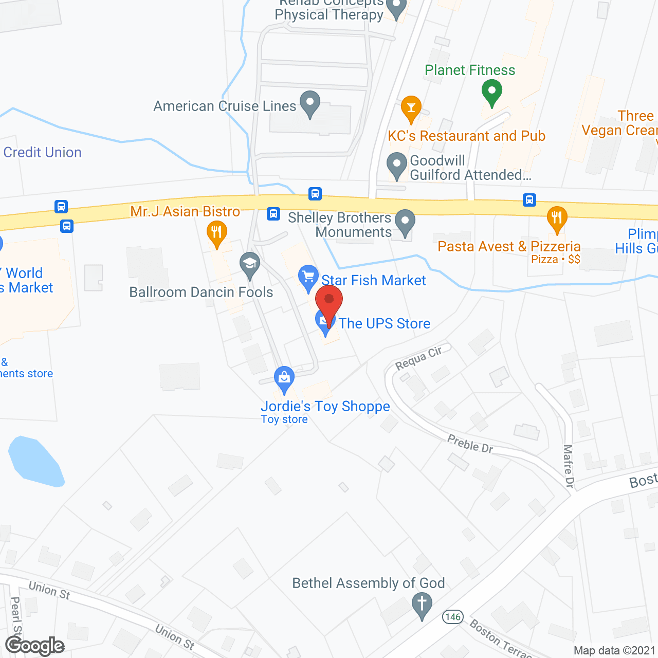 Comfort Keepers in google map