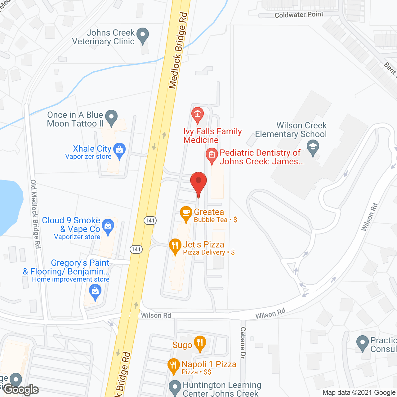 BrightStar Healthcare in google map