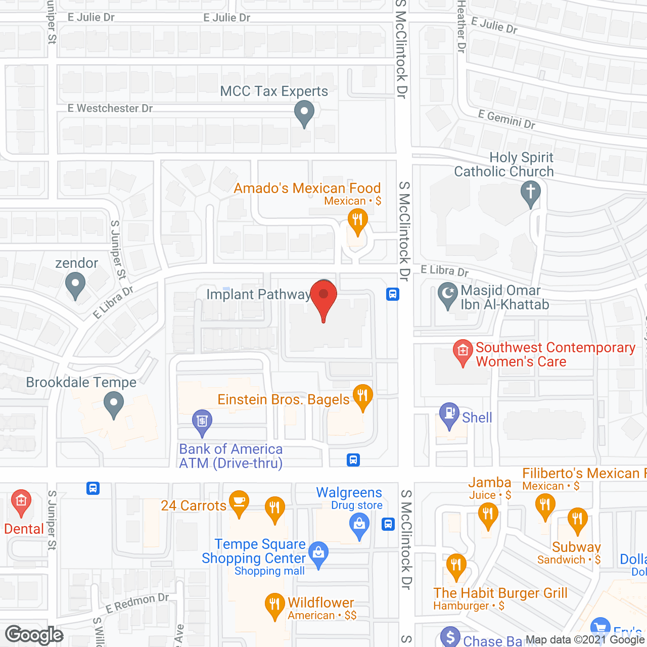 BrightStar Healthcare in google map