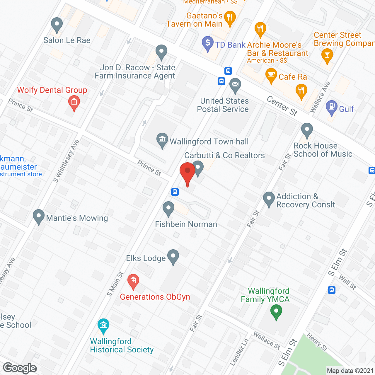 Comfort Keepers in google map