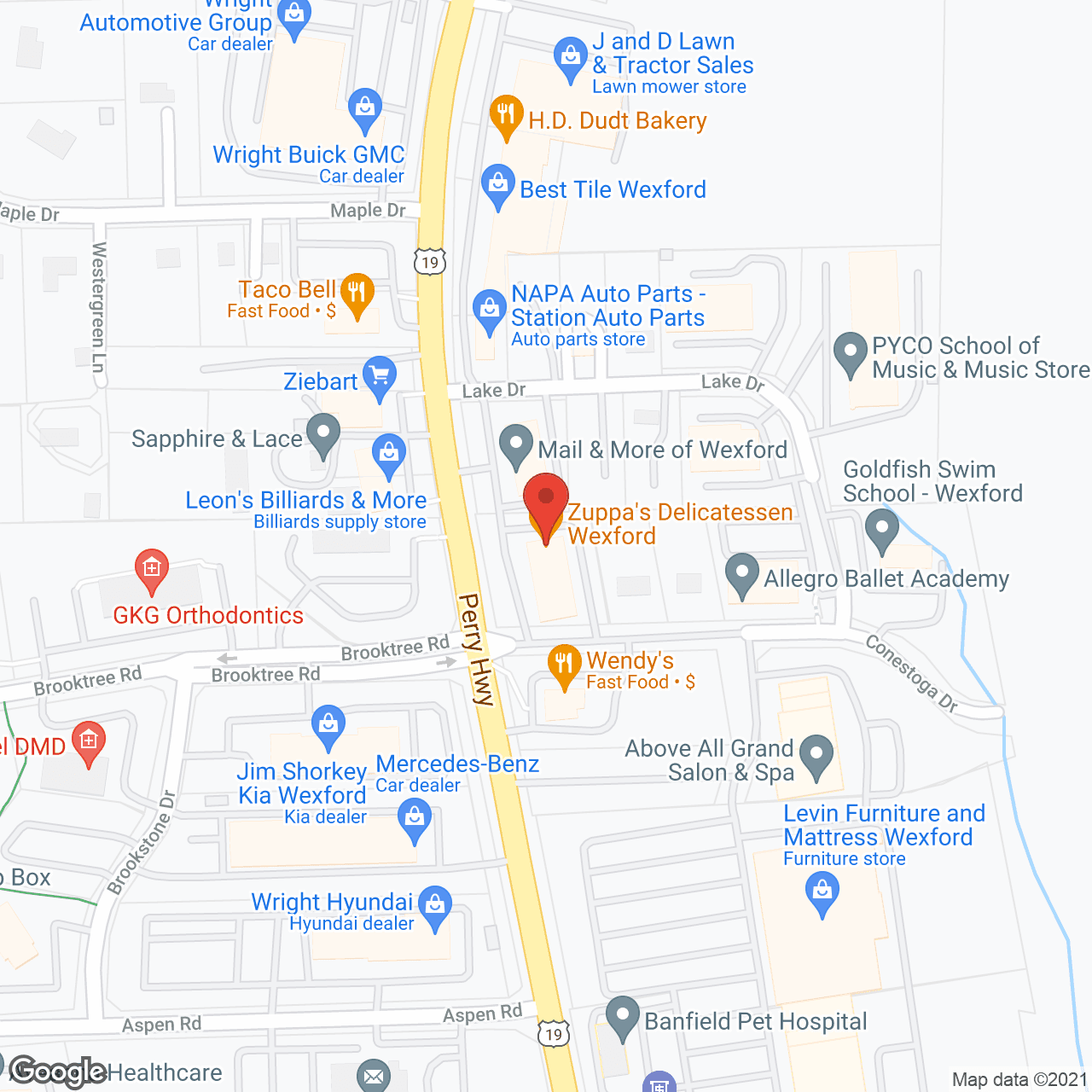 Adept Home Care in google map
